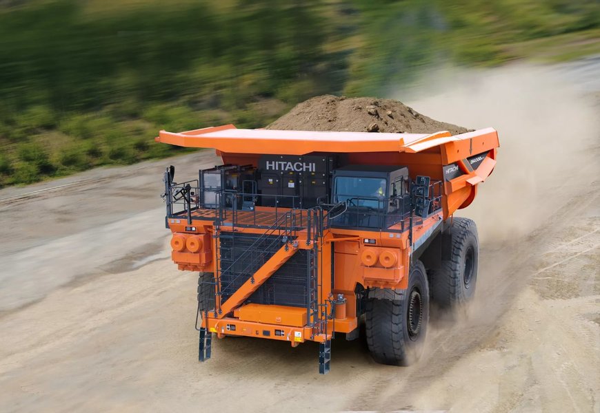 Hitachi Construction Machinery Develops EH4000AC-5 Rigid Dump Truck 